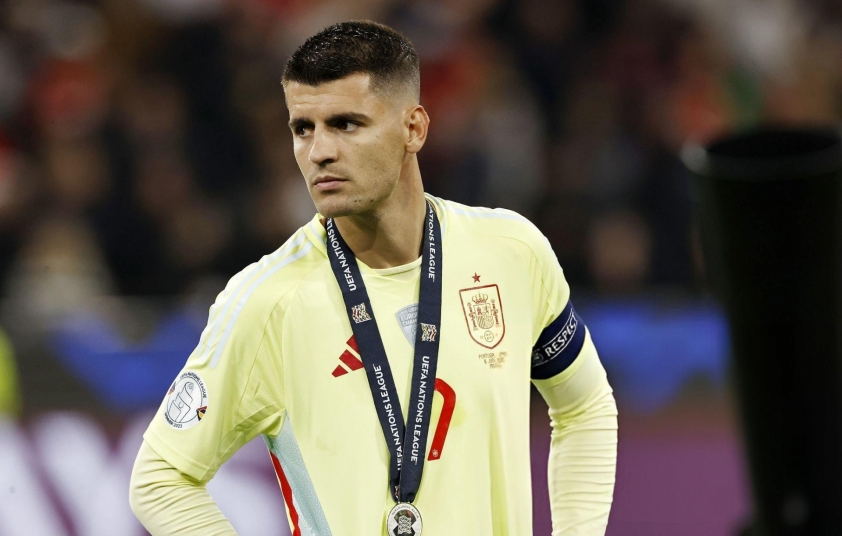 Morata trong tâm trạng buồn bã